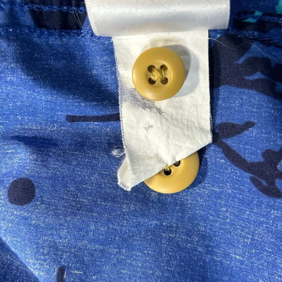 Topo Designs Men’s Small Tour Floral Custom Illustrated Print Button Down Shirt - Picture 7 of 11